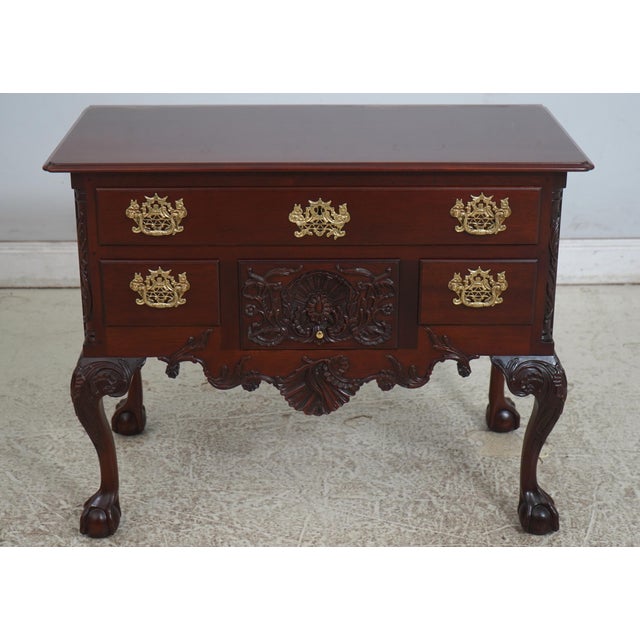 Age: Approx: 25 Years Old Details: Winterthur Collection Ball & Claw Feet Dovetailed Drawer Construction Fine Carved...