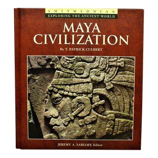 1993 Smithsonian Exploring the Ancient World Maya Civilization 1st Edition Book For Sale