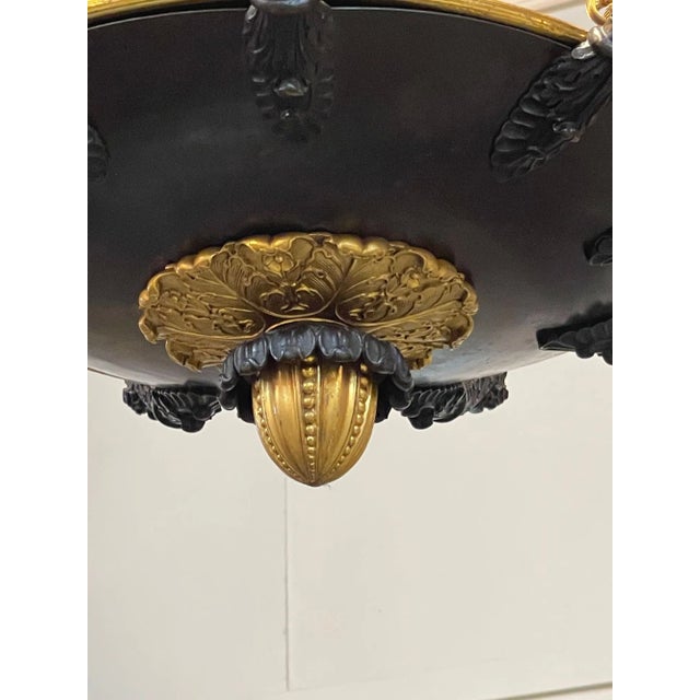 Traditional French Empire Chandelier For Sale - Image 3 of 8