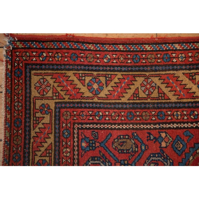 1930s Vintage Malayer Rug - 4'5' x 6'6" For Sale - Image 5 of 10