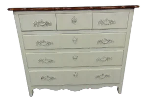 Century Country French Cream & Cherry Dresser