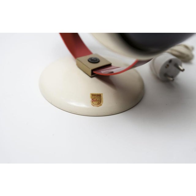 Vintage Wall Light attributed to Charlotte Perriand for Philips, 1960s For Sale - Image 13 of 18