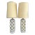 Hollywood Regency Large Faux Bamboo Table Lamps - A Pair For Sale