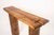 Brutalist Wood Console Table, 1970 For Sale - Image 11 of 15