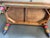 Wood 1990s Hand Painted Rustic Boho Coffee Table South Western Style For Sale - Image 7 of 7