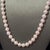 Metal Akoya Pearl Diamond Necklace 22" 18k Gold 8.5 mm Certified For Sale - Image 7 of 12