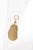 Brick Red Coral Pendant W 21k Gold Trim & Bail For Sale - Image 8 of 8