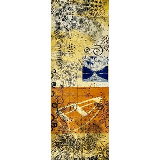 Cheryl Warrick, Abstract Drypoint Etching Cheryl Warrick African American Woman Artist, 2006 For Sale