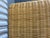 Tan Vintage Boho Chic Pencil Reed Rattan Six Drawer Dresser For Sale - Image 8 of 12