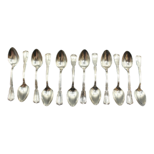 1909 Reed & Barton Sterling Silver Teaspoons - Set of 12