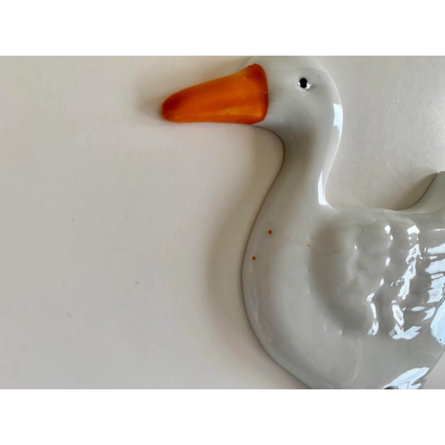 White Collection of Porcelain Animal Wall Hooks - Set of 5 For Sale - Image 8 of 10