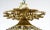 Retro Empire Style Bronze and Crystal Chandelier For Sale - Image 4 of 13