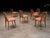 Rare Set of Six Dining Chairs by Joaquim Tenreiro in Caviúna Wood, Brazil, 1950s For Sale - Image 10 of 13