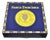 Santa Damiana La Romana Blue Lacquered Wood Cigar Humidor Box For Sale