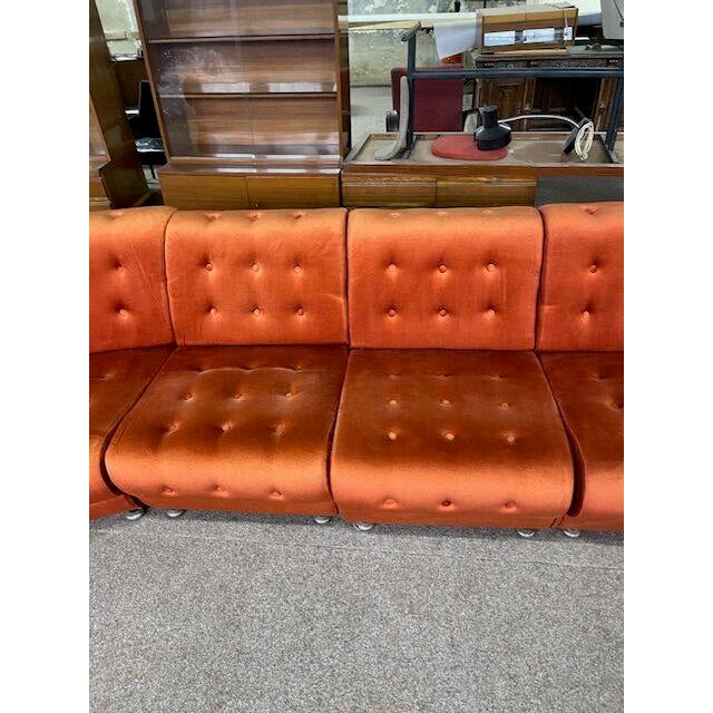 Textile Modular Seating from Tatra Nafromtok, 1970s, Set of 8 For Sale - Image 7 of 18