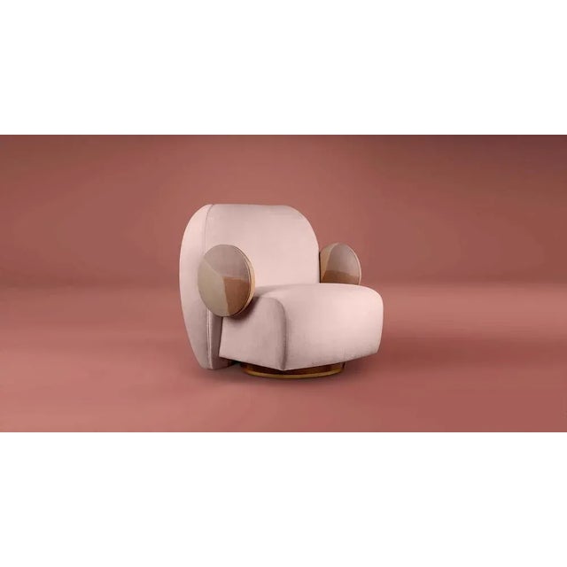 Metal La Voix Armchair by Malabar For Sale - Image 7 of 12