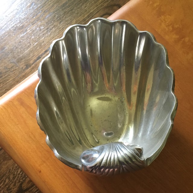 Clam Shell Shaped Decorative Bowl Chairish