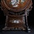 Late 20th Century Wooden Table Screen With Mother-of-Pearl Bird and Floral Inlay For Sale - Image 9 of 10