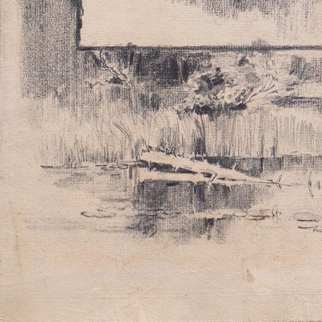 Tan 'Log Cabin' by Arthur Bowen Davies, New York Armory Show, Ashcan School, New York Museum of Modern Art, Art Institute of Chicago For Sale - Image 8 of 10