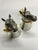 Metal Antique Silver Horse Flagon - Pair For Sale - Image 7 of 11
