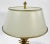 Vintage Bombay Brass Pineapple Table Lamp W Tole Shade For Sale - Image 11 of 13