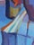 1993 Nancy Greene Modernist Still Life Painting For Sale In New York - Image 6 of 12