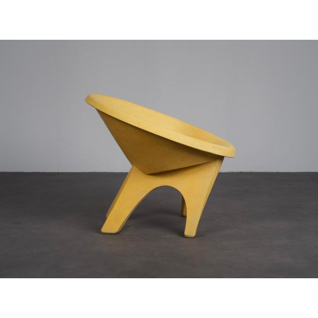 Sculptural Concrete Sphere Lounge Chairs, Italy, 1960s, Set of 2 For Sale - Image 4 of 11