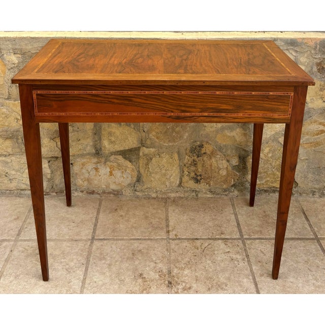 Antique French Victorian Ladies Desk, 1860 For Sale - Image 10 of 12