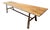 Andrianna Shamaris Mid Century Couture Hand Carved Dining Table or Console For Sale