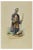 Auguste Wahlen, Persian Dervish, Lithograph, 1844 For Sale