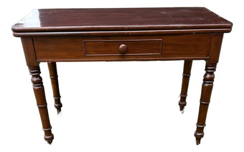 1950s Fold Over Game Table