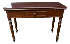1950s Fold Over Game Table