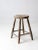 Wood Antique Wooden Farmstool For Sale - Image 7 of 9