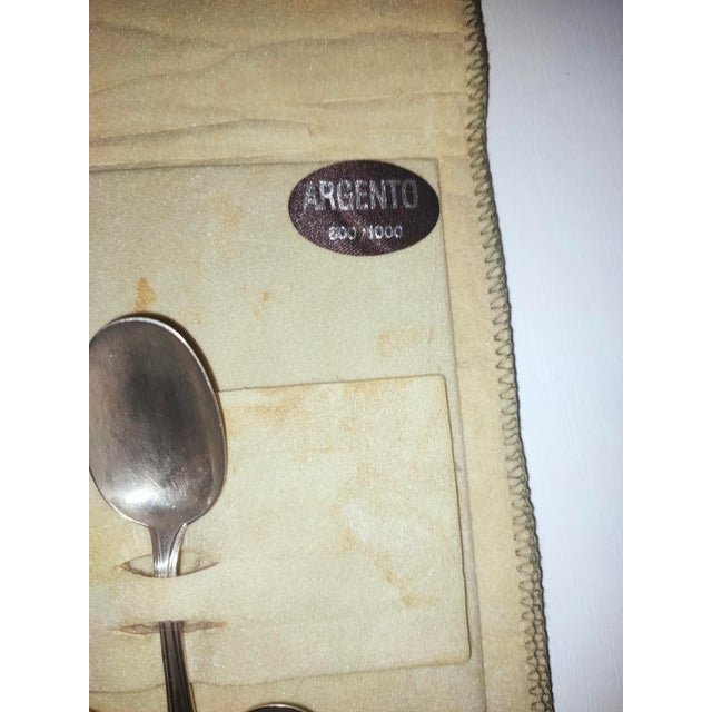 Vintage Teaspoons in Silver, 1960s, Set of 12 For Sale - Image 4 of 11