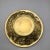 Gold Italian Gold and White Florentine Woven Wicker Ceramic Fruit Bowl For Sale - Image 8 of 13