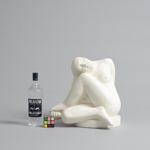 Contemporary Jan Keustermans, Figurative Sculpture, Plaster For Sale - Image 3 of 18