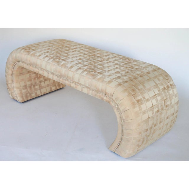 Vintage Waterfall Bench by Bernhardt Flair For Sale - Image 12 of 12