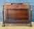1960s Elegant Empire Style Console with Burlwood Veneer and Bronze Details For Sale - Image 4 of 12