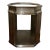 Global Views Modern Silver Foil Tulip Side Table For Sale