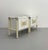 Postmodern Vintage Postmodern Faux Bamboo & Cane Bedside Tables – Pair For Sale - Image 3 of 6