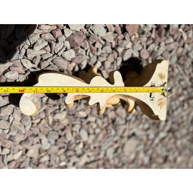 Tan Rococo Style Wall Bracket For Sale - Image 8 of 12