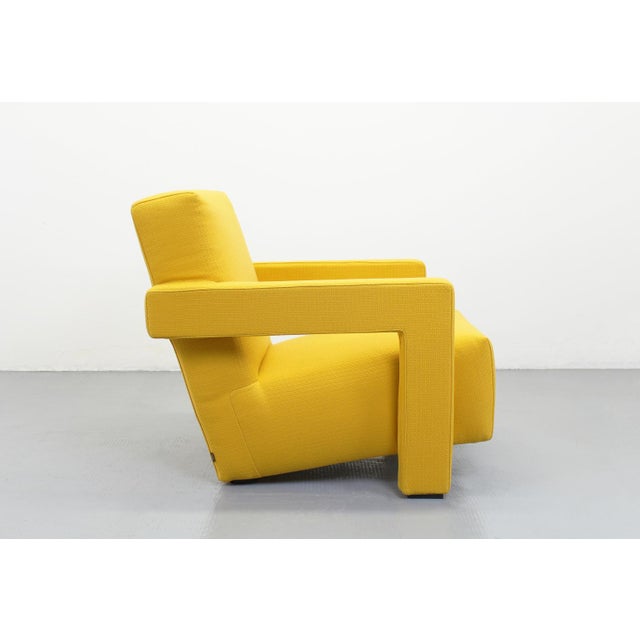 Model 637 Utrecht XL Chair by Gerrit Rietveld for Cassina, 2010s, in Flawless conditions. Designed 1920 to 1949 This piece...