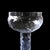 Vintage Swedish Handblown Ice Glass Bud Vase from Lindshammar, Sweden For Sale - Image 4 of 5