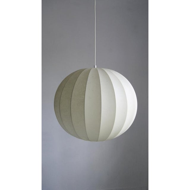 Mid-Century Modern Mid-Century Cocoon Pendant Lamp from Goldkant Leuchten For Sale - Image 3 of 10