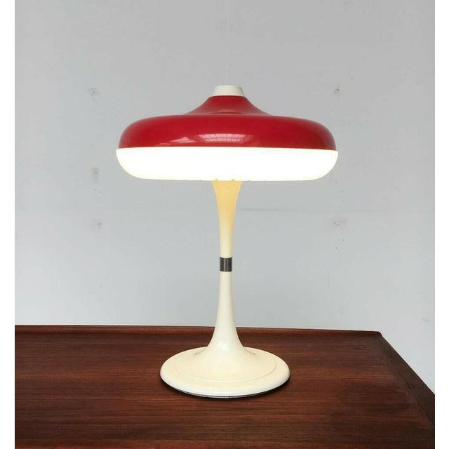 German Space Age Siform T Table Lamp from Siemens, 1970s For Sale - Image 9 of 18