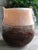 Art Glass Hand-Blown Ombré Owl Vase For Sale - Image 4 of 10