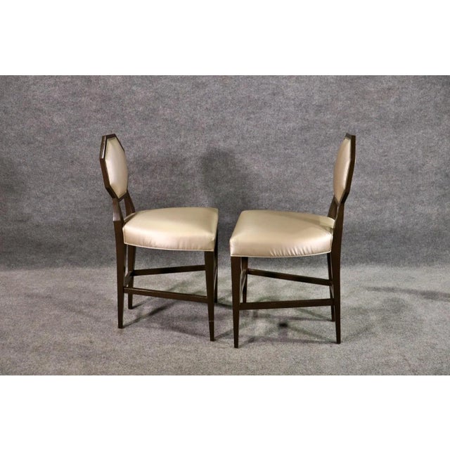 Pair of Art Deco Style Contemporary Bar Stools For Sale - Image 11 of 12