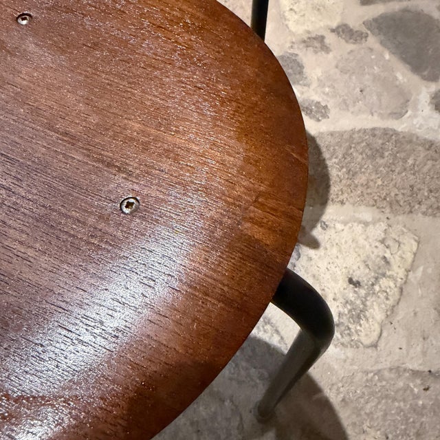 Model 3170 "Dot Stools Arne Jacobsen Fritz Hansen Mid Century Modern For Sale - Image 9 of 11