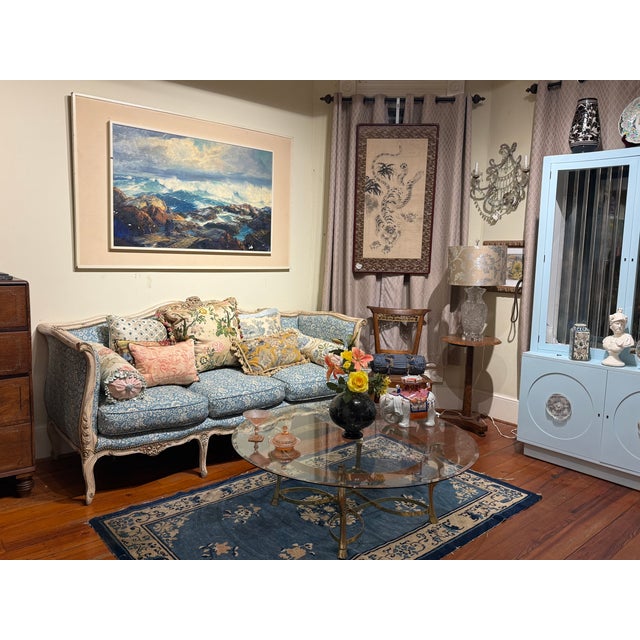 Early 19th Century Louis XV Style French Sofa For Sale - Image 13 of 18