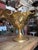 Brass Vintage Brass Cabbage Leaf Compote For Sale - Image 8 of 10
